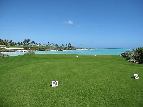 Punta Espada hole 17 tee shot