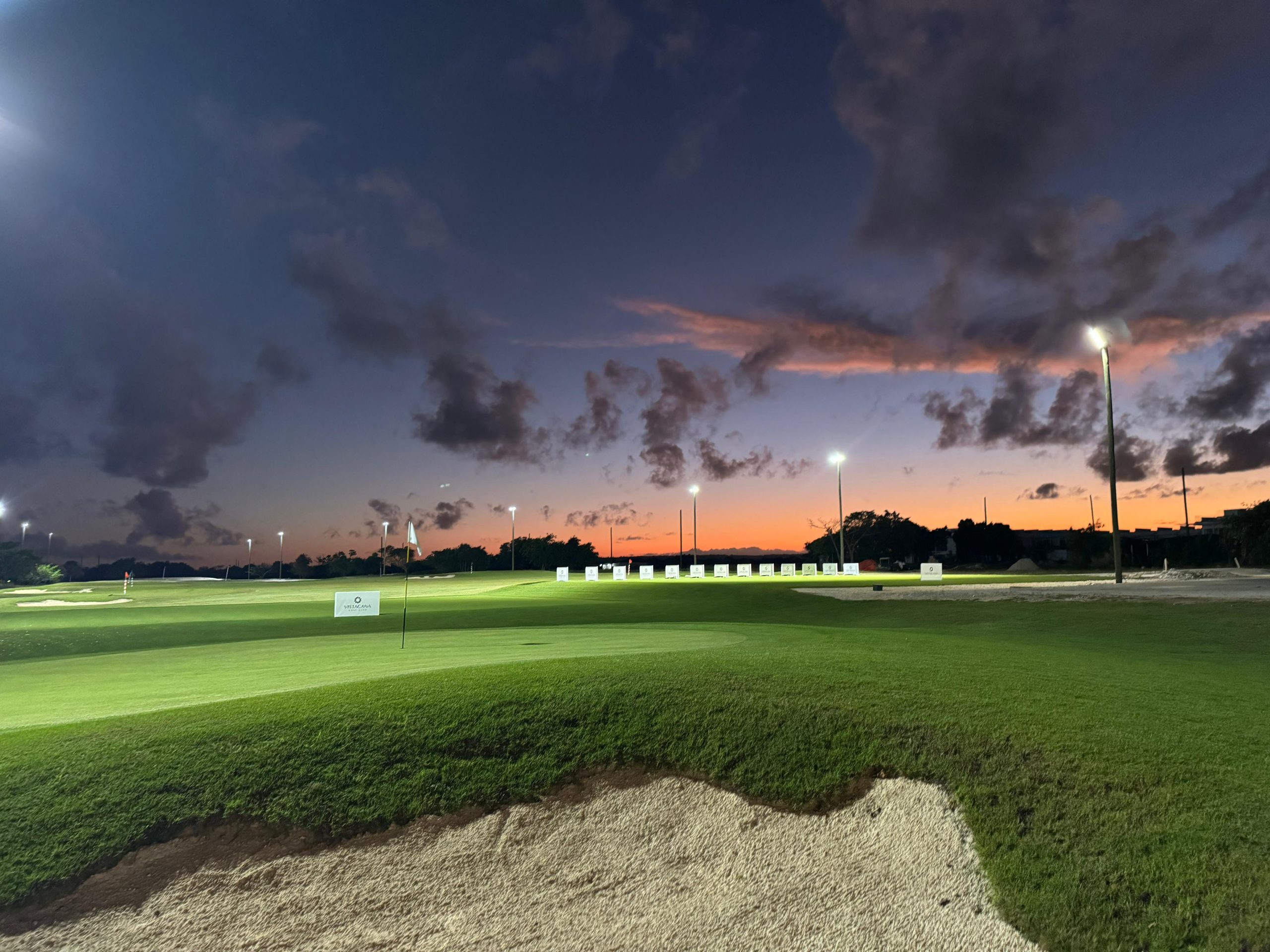 Vista Cana Golf Club driving range Punta Cana Dominican Republic daytime